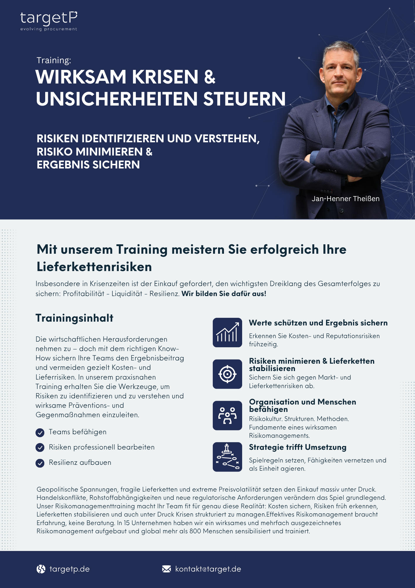 Risikomanagement im Einkauf Training