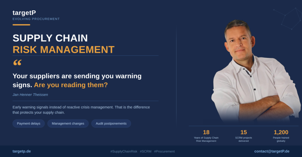 Supply Chain Risk Management