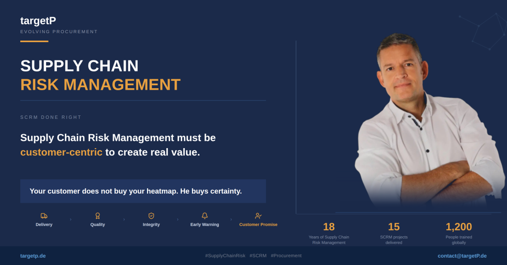 Customer Centric Supply Chain Risk Management